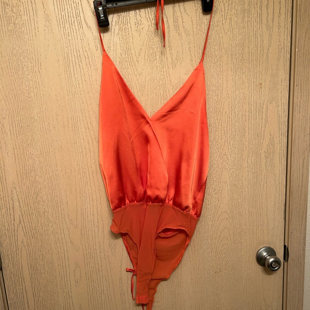 Satin Tank Bodysuit